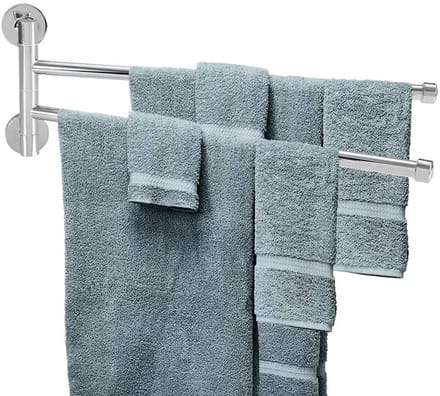 Dailygoods- Handdoekhouder 360 graden draaibaar - Handdoekhouder