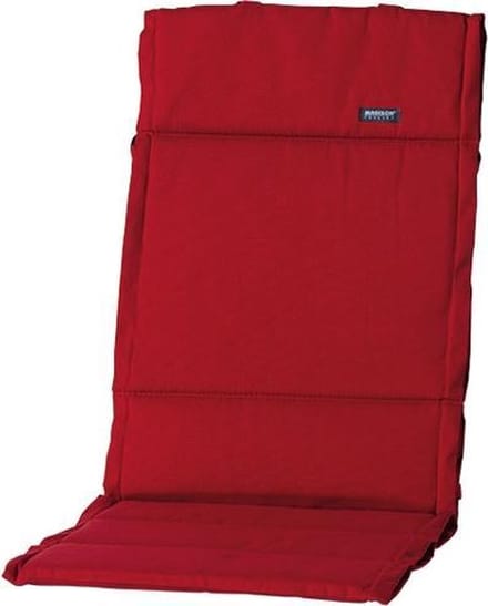 Madison tuinkussen fiber sling Rib 123x50 cm - rood