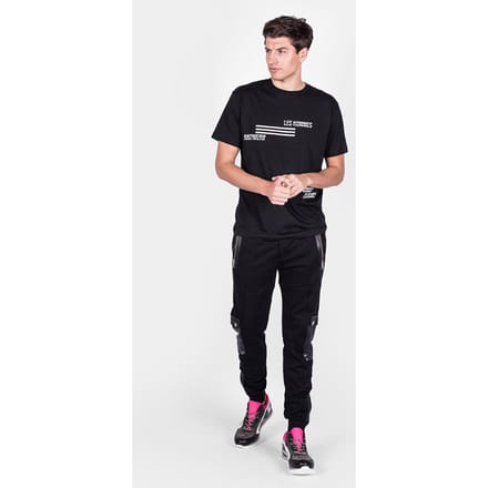 Les Hommes T-shirt Contemporary Mannen zwart