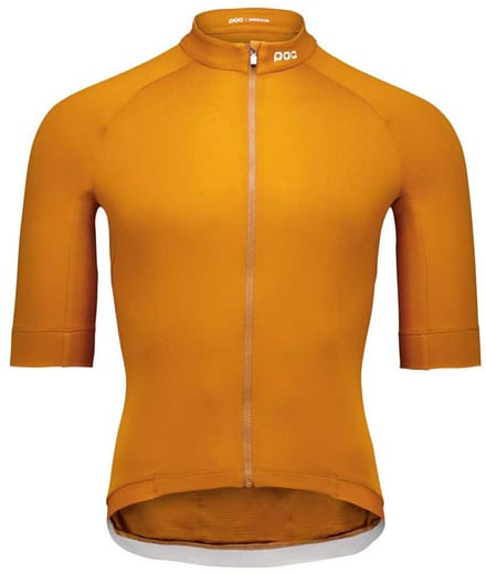 Poc Thermal Lite Korte Mouw Wielertrui Oranje S Man