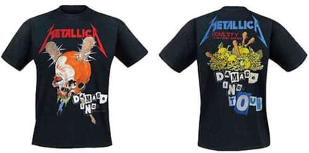 Metallica - Damage Inc Heren T-shirt - 2XL - Zwart
