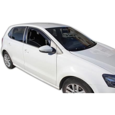 Wind deflectors - SCOUTT - GP - Getint - Voor Volkswagen Polo 5 6R 5P - 2009-2017