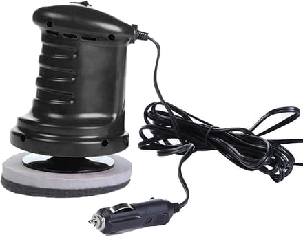 Mini Autowasmachine - Draagbare Polijster - Auto Waxen Polijsten - 12V Hoog Rendement - Compact Ontwerp - Zwart