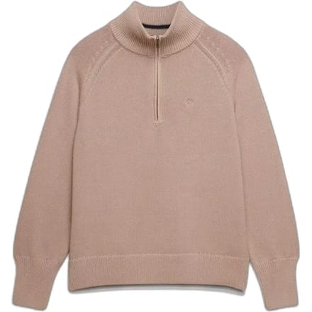 Classic gewassen dames half-zip pull Superdry
