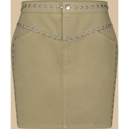Circle of Trust Coco Skirt Olive Gray Größe: S | Miniröcke Outlet | Damen | Grau