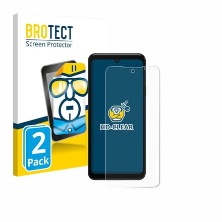 BROTECT - Screenprotector voor Sunmi M3 - Folie Beschermfolie transparant 2 Stuks
