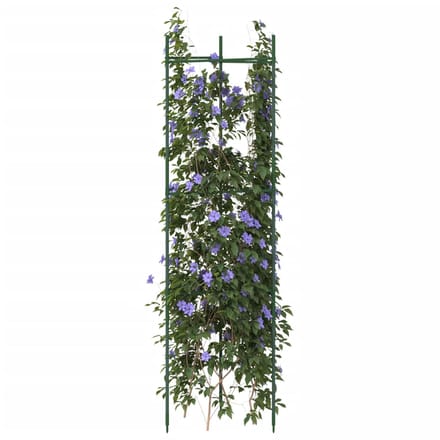 vidaXL - Tomatenkooien - 6 - st - 116 - cm - staal - en - polypropeen