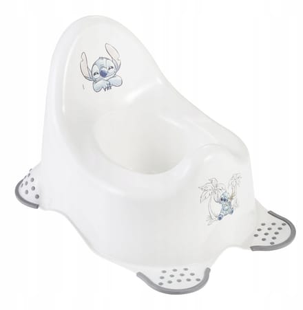 Keeeper Plaspotje Stitch - Anti Slip Plaspotje - max 15kg - Wit