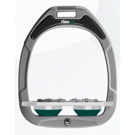 Platte Ultra Grip Aluminium/Grijs/Groen Flex-On Green Composite