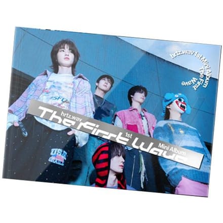 [PRÉCOMMANDE] hrtz.wav – 1er Mini Album The First Wave version wav 2PCS gray