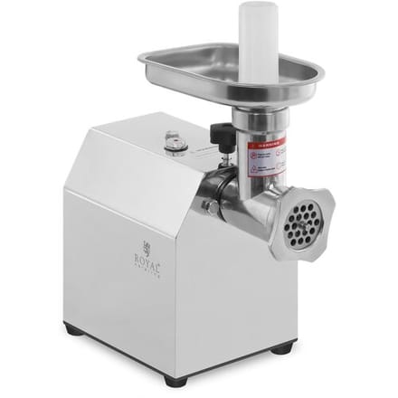 Royal Catering Gehaktmolen van roestvrij staal - terugloop - 70 kg/u 10010740