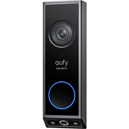eufy Security E340 Video Deurbel - Video Doorbell - Dual-Cam technologie - 2K Full HD-resolutie - Kleur nachtzicht - AI-pakketdetectie - Geen maandelijkse kosten - Draadloze installatie - Compatibel met Alexa en Google Assistant