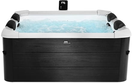 MSPA - Oslo Plus Aero - Vaste Spa - Mspa 6-persoons hydromassage 4 kussens 180 cm x 180 cm