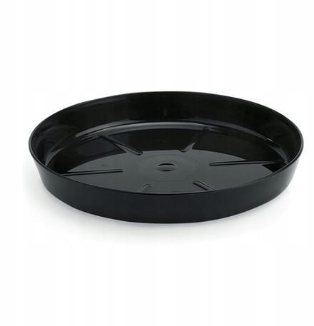 Lamela Onderschotel Pot Nr. 3 Zwarte Glans 14,5 cm