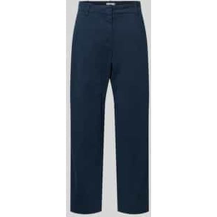 Slim fit chino van katoenmix