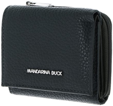 MANDARINA DUCK Leren portemonnee Mellow Wallet Pine Green donkergroen