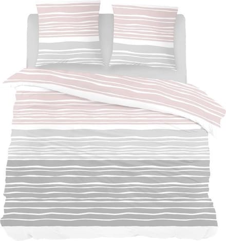 Snoozing Rita - Dekbedovertrek - Lits-jumeaux - 260x200/220 cm - Rose
