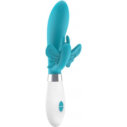 Shots - Luminous Alexios - Butterfly en G-spot Vibrator turqiose