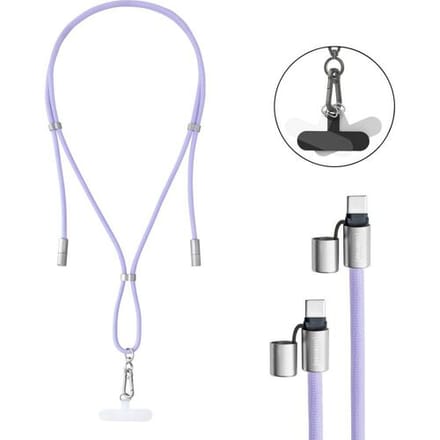 Intenso 7991003 USB-C-kabel USB 2.0 USB-C stekker, USB-C stekker 1.65 m Lila Telefoonkoord