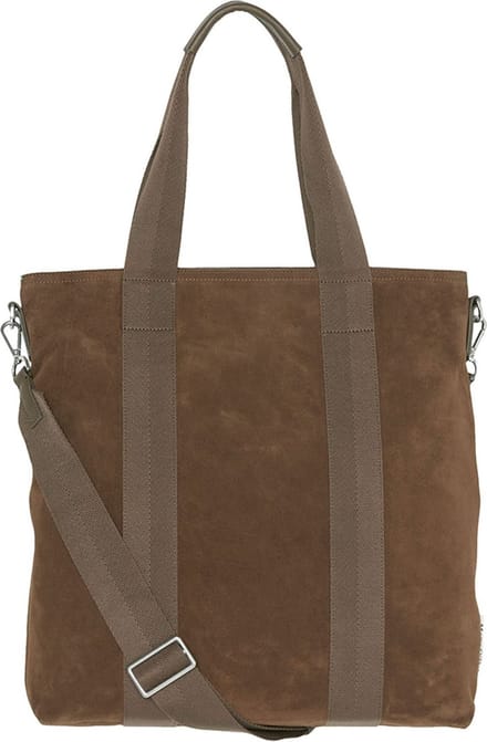 Marc O'Polo Schoudertas met laptopvak Shopper Nutshell Bruine