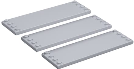 Baksteen junior plank 3 stuks - Marioinex - vanaf 24 maanden