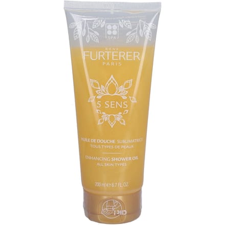 René Furterer 5 Sens Sublimerende Doucheolie | Parfumeerd & hydrateert Alle huidtypes 200 Olie