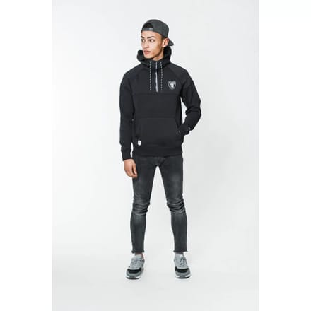 Sweat   capuche New Era  tech series 1/2 zip Oakland Raiders