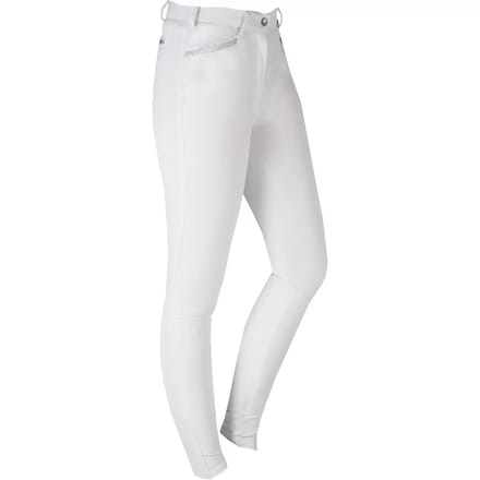 Horka Rijbroek Alexa Dames Micropolyester Wit Maat 44