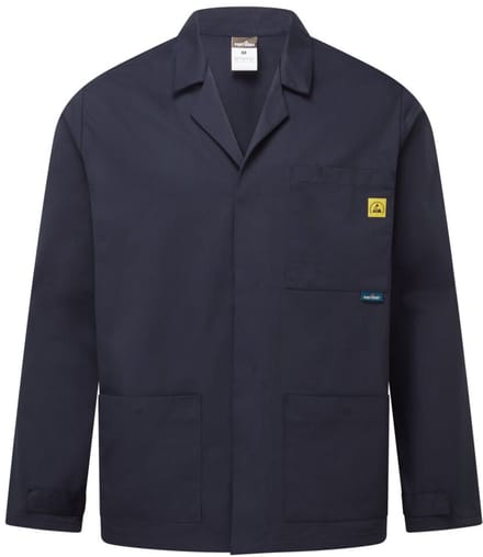 Portwest Anti-statisch ESD labjas AS18 - Marine - 4XL