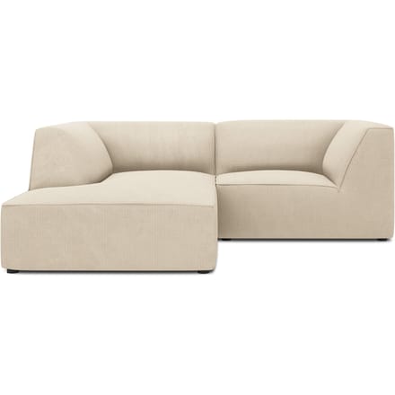 Hoekbank Sao ribstof links | Windsor & Co