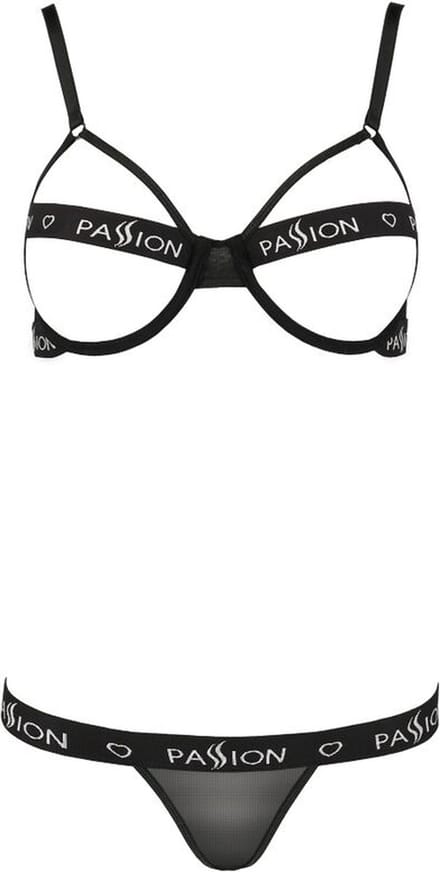 PASSION WOMAN SETS | Passion Kyouka Two Pieces Set - Black S/m