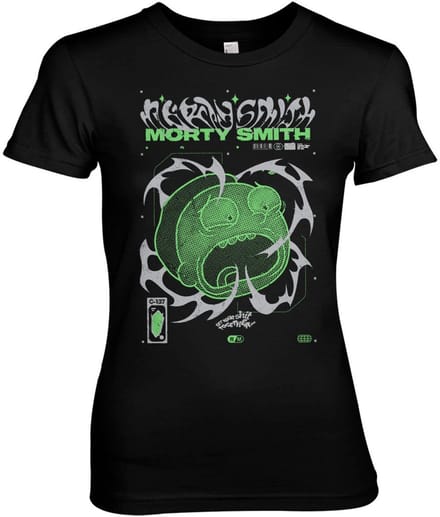 Rick and Morty T-shirt Morty Smith Lab Girly Tee WB-5-RM012-H49-17