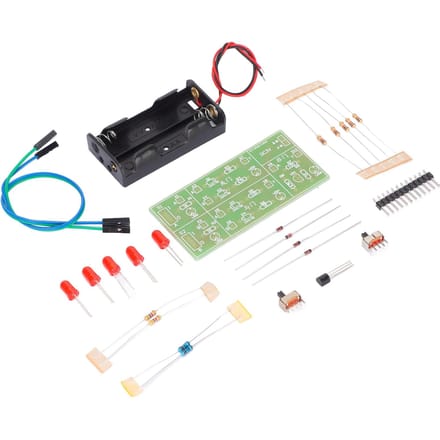 Discreet Component Poortcircuit Kit Analoog Circuit Slijtvast ABS Doe-het-zelf Elektronica Kit voor Experimentele Training