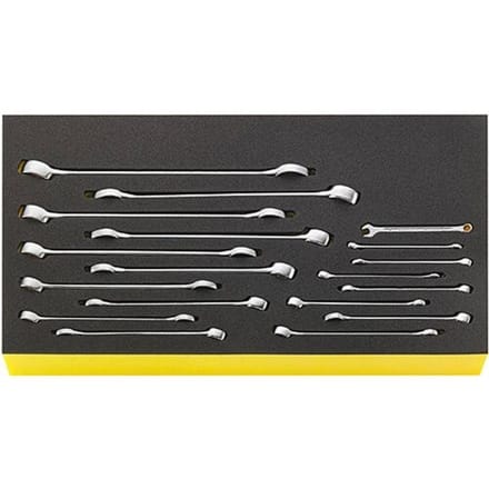 Stahlwille 96830121 TCS WT 13/18 6-24MM Ring-steeksleutelset Sleutelbreedte (metrisch) 8 - 19 mm