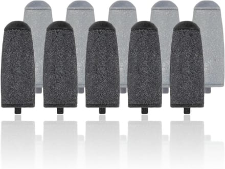 Rollers voor Electronic Eeltverwijderaar, Set van 10 Grove Fijne Navulroller Accessoires voor Voetverzorging - Pedicure Tool - Rollernavulkoppen