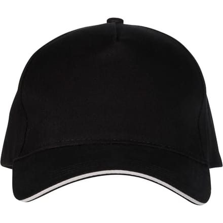5-panel pet Black & Match