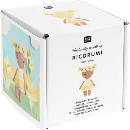 Rico Design Ricorumi Haakset "Blooming Beauties" - Narcis