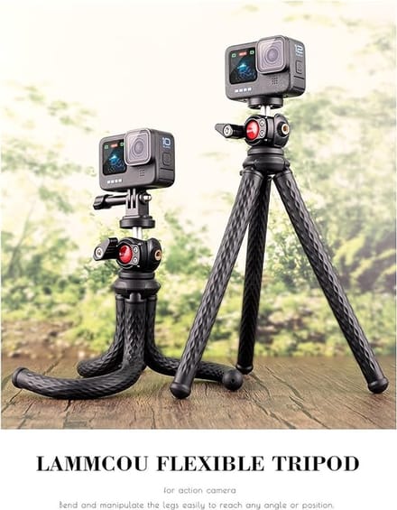 camera statief - camerastatief van aluminium, draagbaar, verbeterd smartphonestatief