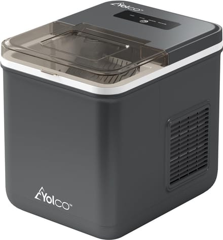 IJsblokjesmachine - IJsmaker - Dranken Koelen - Compact Design - 10 kg per dag - Space Grey