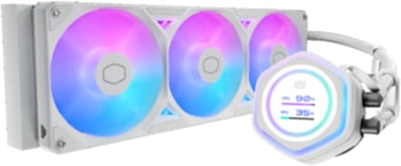 Cooler Master MasterLiquid Atmos II LCD 360 - Wit