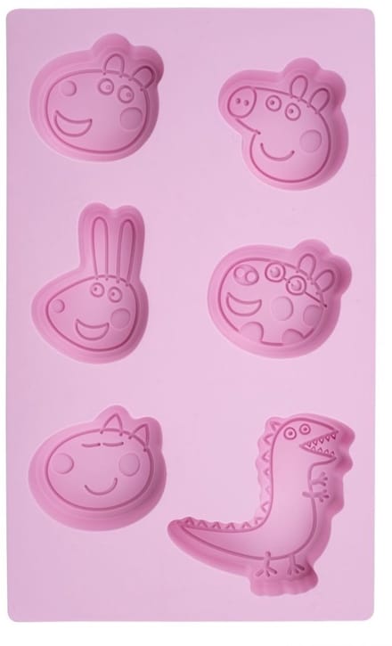 Dr. Oetker Siliconen Mini Bakvorm Peppa Pig & Vrienden