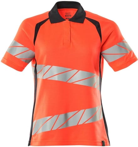 Mascot Accelerate Safe Poloshirt 19093-771 - hi-vis rood/donkermarine - 2XL