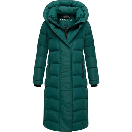 Navahoo dames gewatteerde mantel Engelsfeder XIV – warm, stijlvol & praktisch