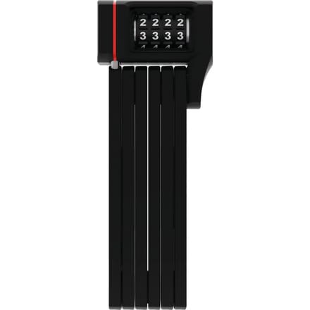 ABUS Vouwslot - Gehard Aluminium - Combinatieslot - 80 cm - Zwart