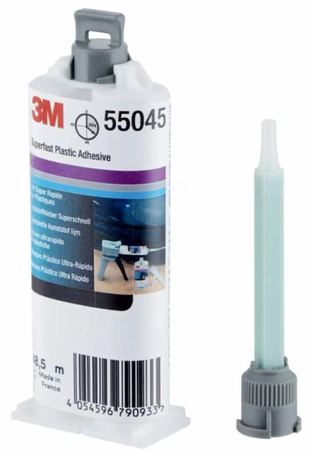 3M 55045 Supersnelle Kunststof Lijm Transparant