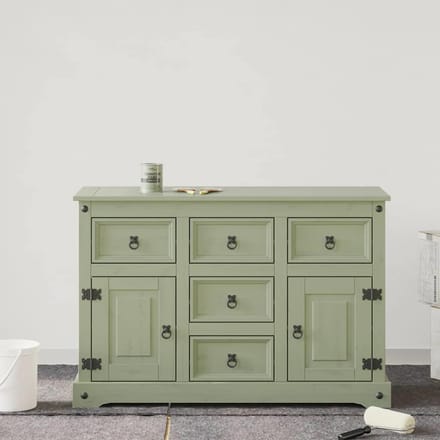 vidaXL Meubelverf Groen 0,75 L Wandprint