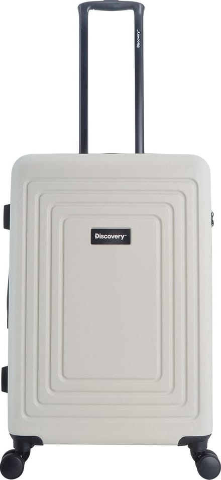 Discovery Coast Harde koffer / Trolley / Reiskoffer - Medium - 62 Liters - Wit - Wit / Medium