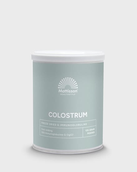 Mattisson - Colostrum Poeder - 30% igG - Biestmelk Supplement - 125 Gram