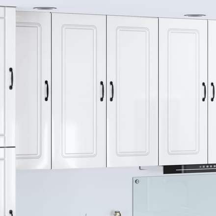 vidaXL - Vaatwasserpaneel - Kalmar - Hoogglans - wit - 80 - x - 31 - x - 100 - cm