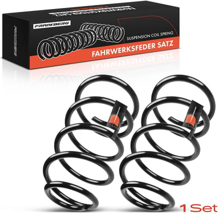 Frankberg 2x Verenfeder Vooras voor Ford Focus II Cabriolet